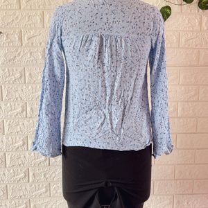 Blue Summer Top