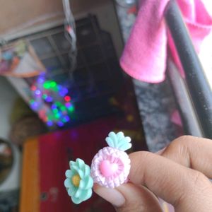 Aesthetic Adjustable Cute Kids Rings