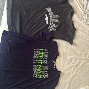 Pack Of Two Causal Comfy T-shirt.