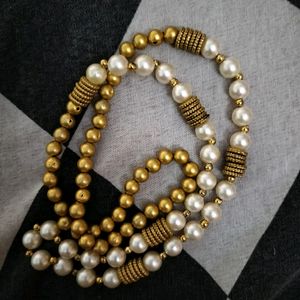 Combo Of Two Pearl Necklace Or Mala