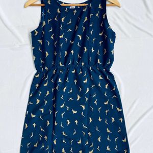 Navy Blue Casual Dress