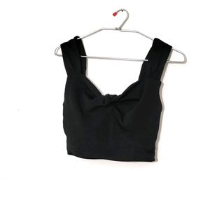 Tokyo Taklies Black Twisted Corset Top