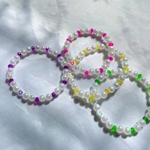 Beaded Pearl Bracelets 🌷