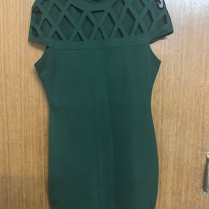 Bottle Green Bodycon Dress