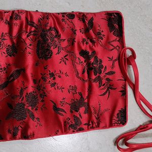 Red Jewellery Purse