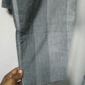 Grey Kurta With Pant