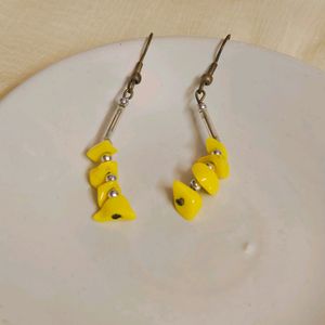 🆕 Yellow Earrings