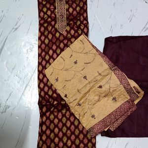 Banarsi Suit set Fabric Material Unstitched