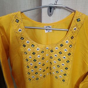 Mirror Work Kurta