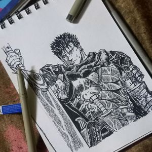 Anime/Manga Character Sketch/Art/Drawing