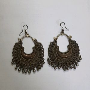 Afgani Oxidised Earrings