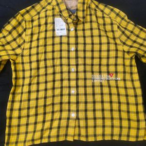 Yellow Women Shirt - L Size