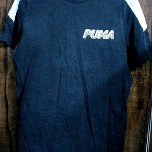 Black Round Neck T Shirt From PUMA.