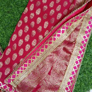 Beautiful Lhnga Choli With Heavy Dupatta