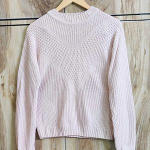 Nude Cilour Self Design Sweater Size-36-38