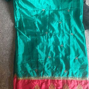 Jhari Work Saree With Embroidery 💥