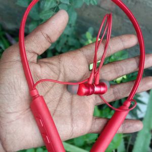 Best Quality Bluetooth Neckband_red