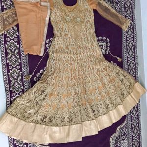 Golden Anarkali