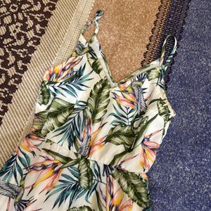 H&M Floral Long Dress