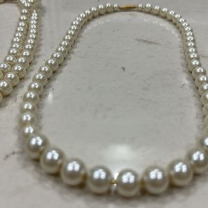 Pearl Necklace Set