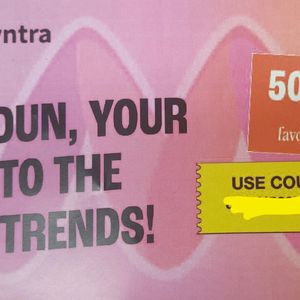 Myntra 500Rs Coupon