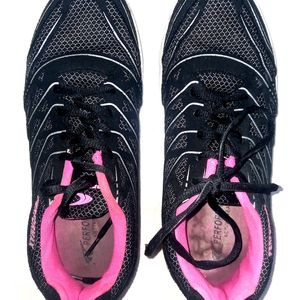 PERFORMAX Black Sneakers For Girls