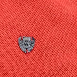 Unisex Red Polo Tee