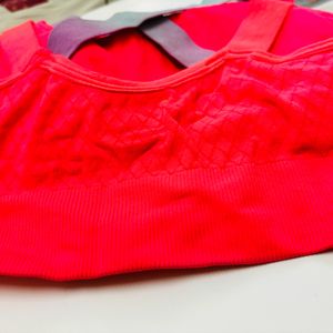 Neon colored Sports Bra