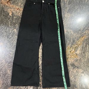 H&M Black Flared Jeans