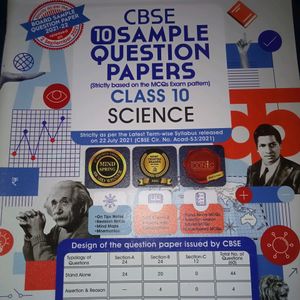 CBSE Class 10th, Science Oswal Sample Paper.