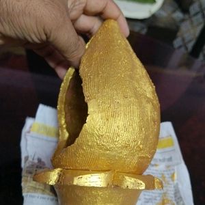 Golden Temple Diya Art For Festival Home
