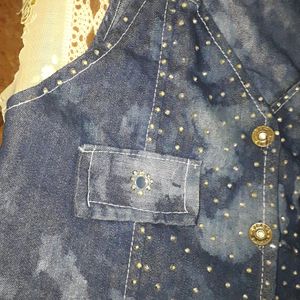 Denim Short Jacket