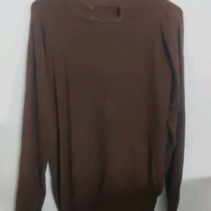 Brown Woolen Top