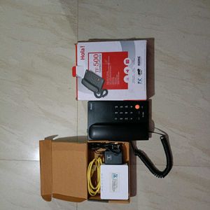 Wifi Modem And Landline Phone