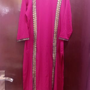 Front Slit Open Kurti.... Looks Like New 😘