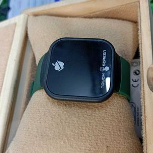 Green Touch Screen Digital Watch