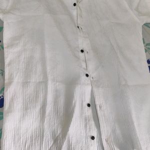 White Half Shirt For Sale 🚚✋