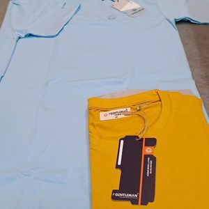 2 Combo Half Tshirt Different Colours