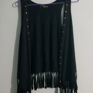 Beachwear Party Sleeveless Shrug