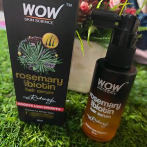 Wow Rosemary With Biotin Hair Serum