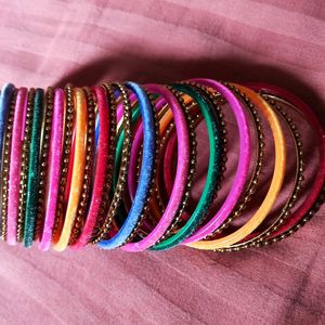 Multi Colour Metal Bangles