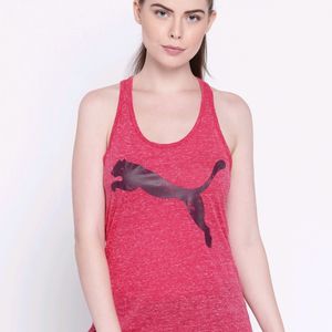 Puma Pink Printed Tank