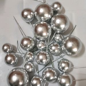 Silver Decoration Balls