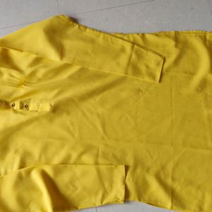 Mens Yellow Kurta