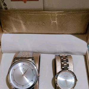 Titan Couple Watch