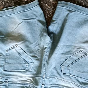 Blue Denim Shorts