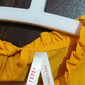 Yellow Top For Women