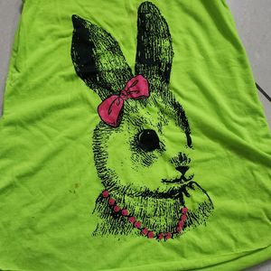 Neon Green Beach Wear Top