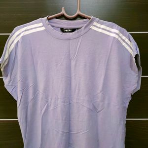 Lavender Boxy T Shirt