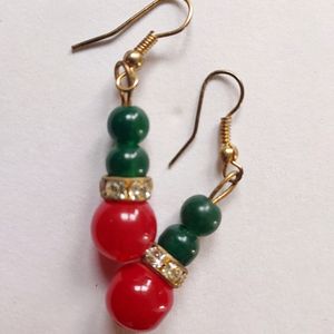 Red And Green Beads Chain Set